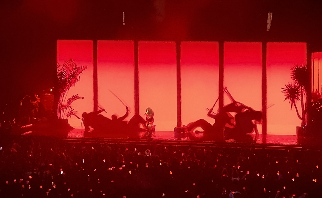 SZA live performance