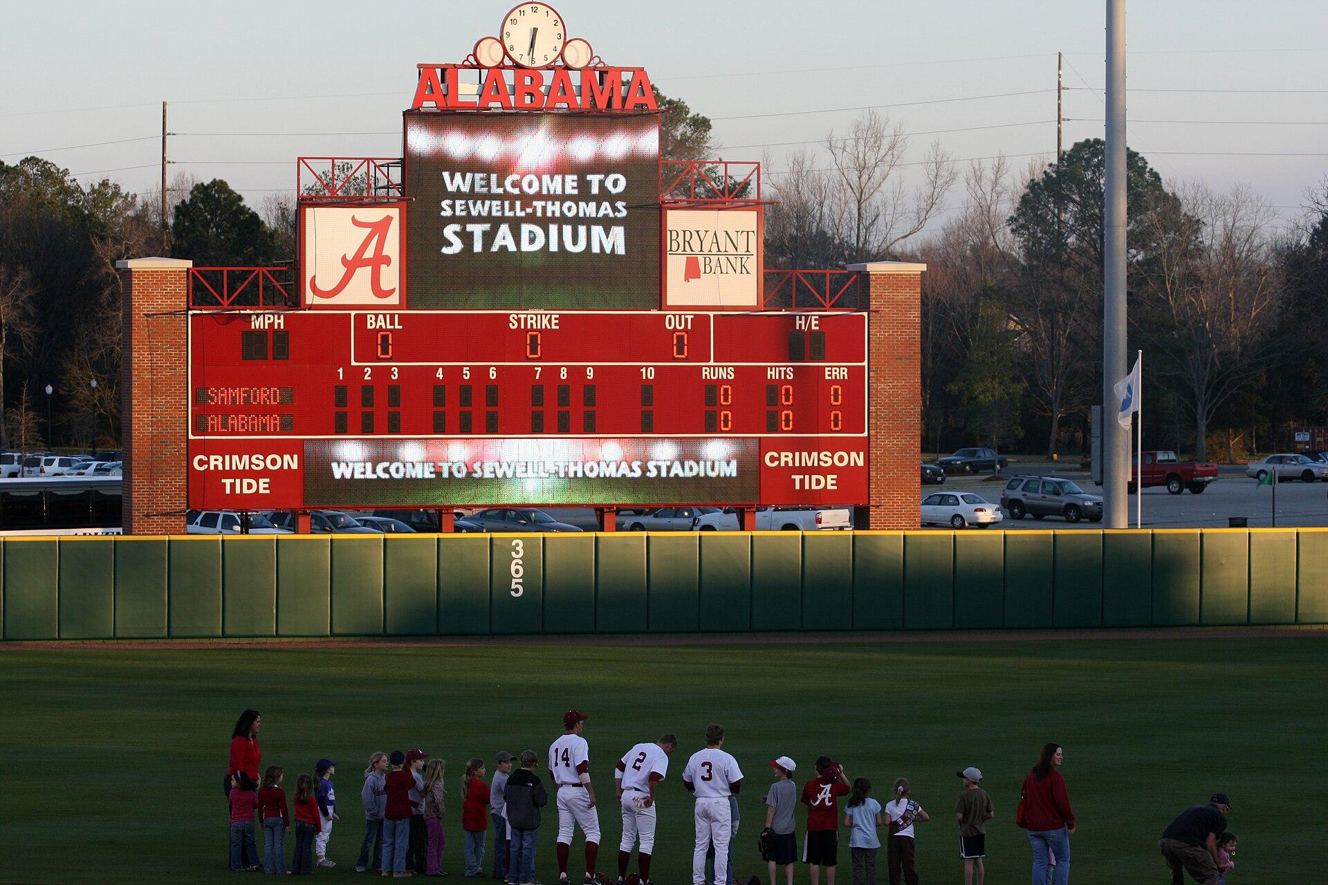 Sewell-Thomas Stadium — Alabama Crimson Tide home ballpark