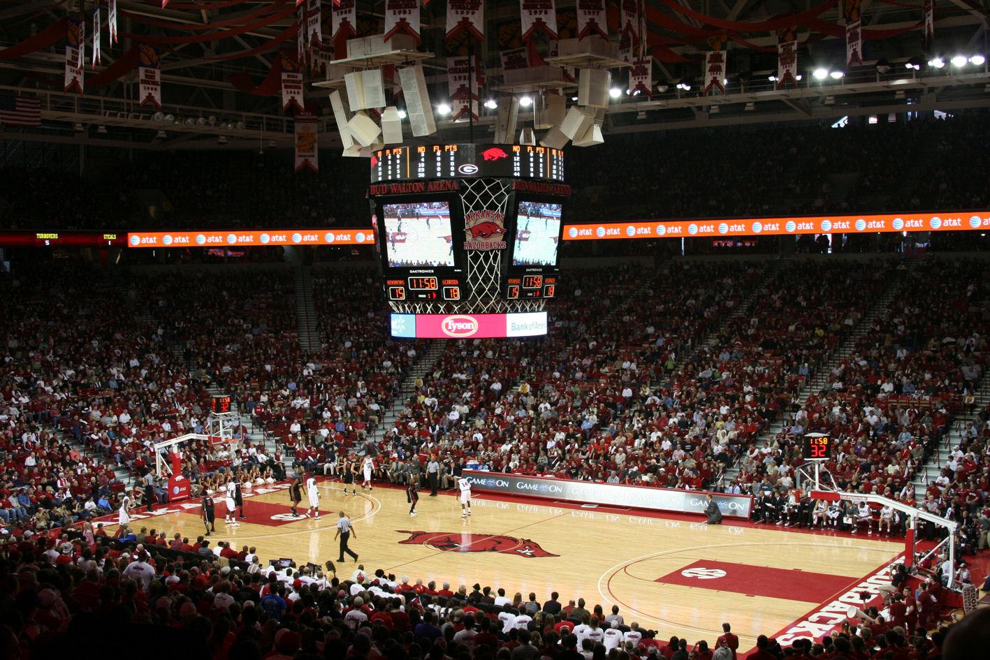 Bud Walton Arena — Arkansas Razorbacks home arena