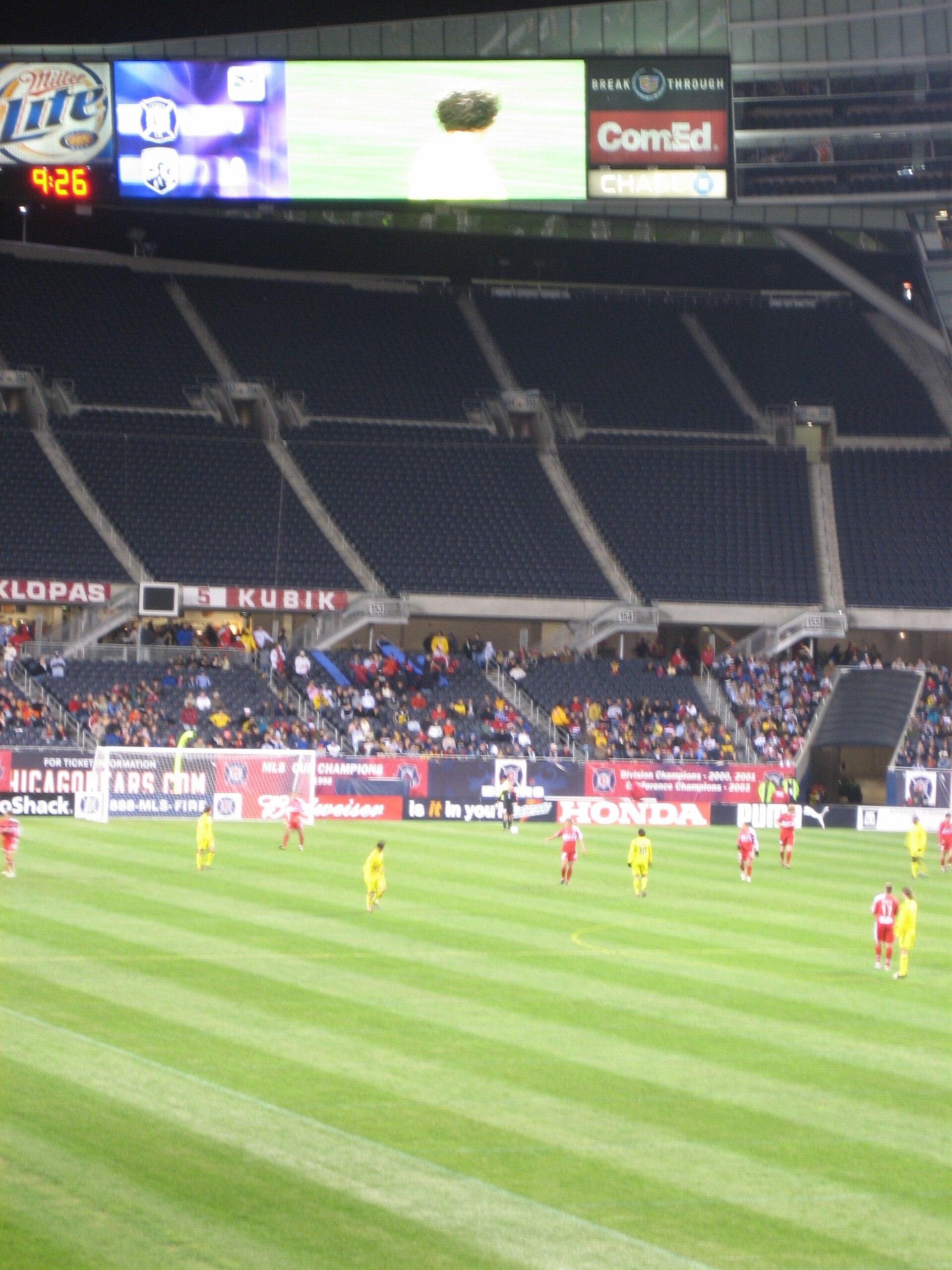 Soldier Field — Chicago Fire home stadium