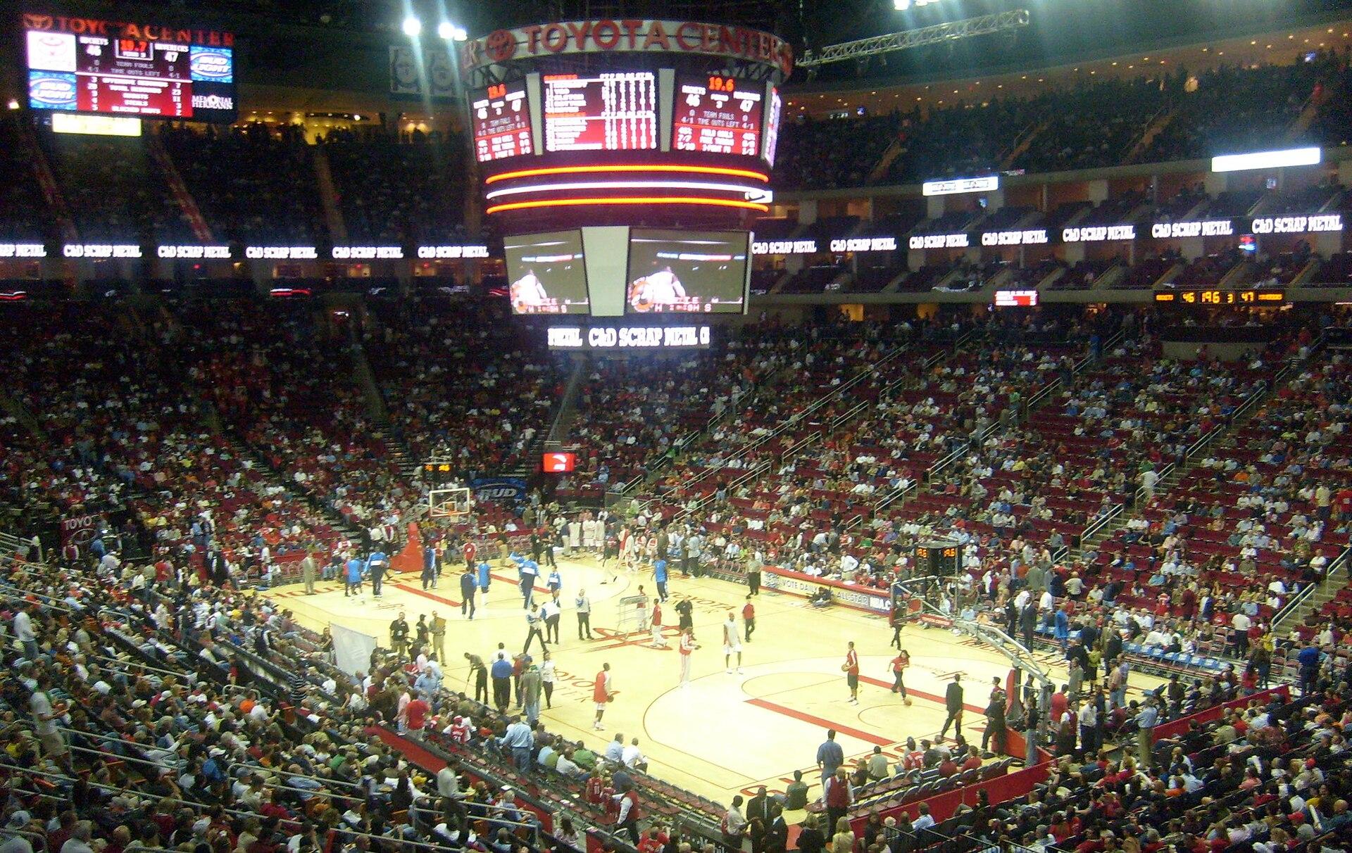 Toyota Center — Houston Rockets home arena
