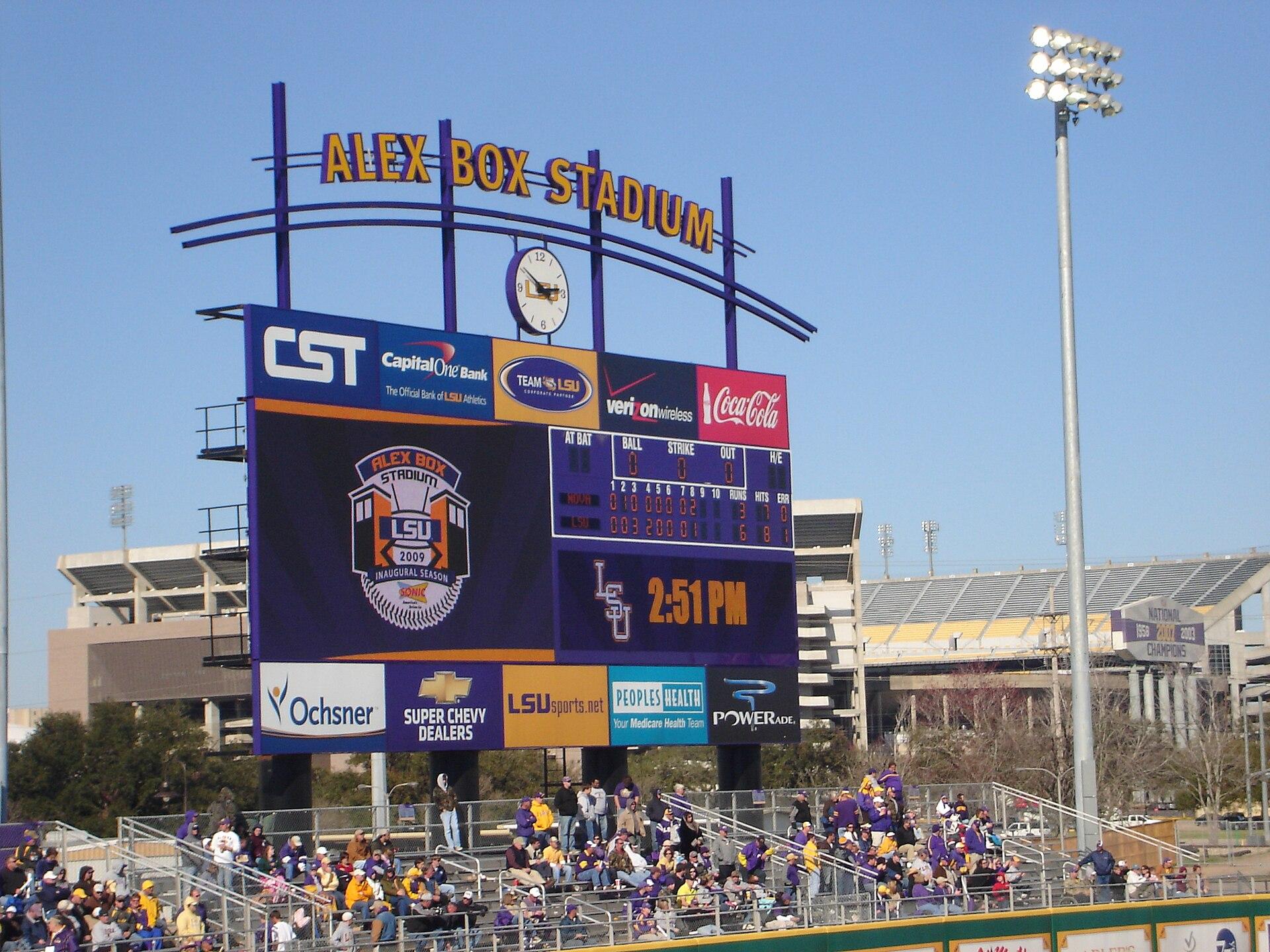 Alex Box Stadium, Skip Bertman Field — LSU Tigers home ballpark