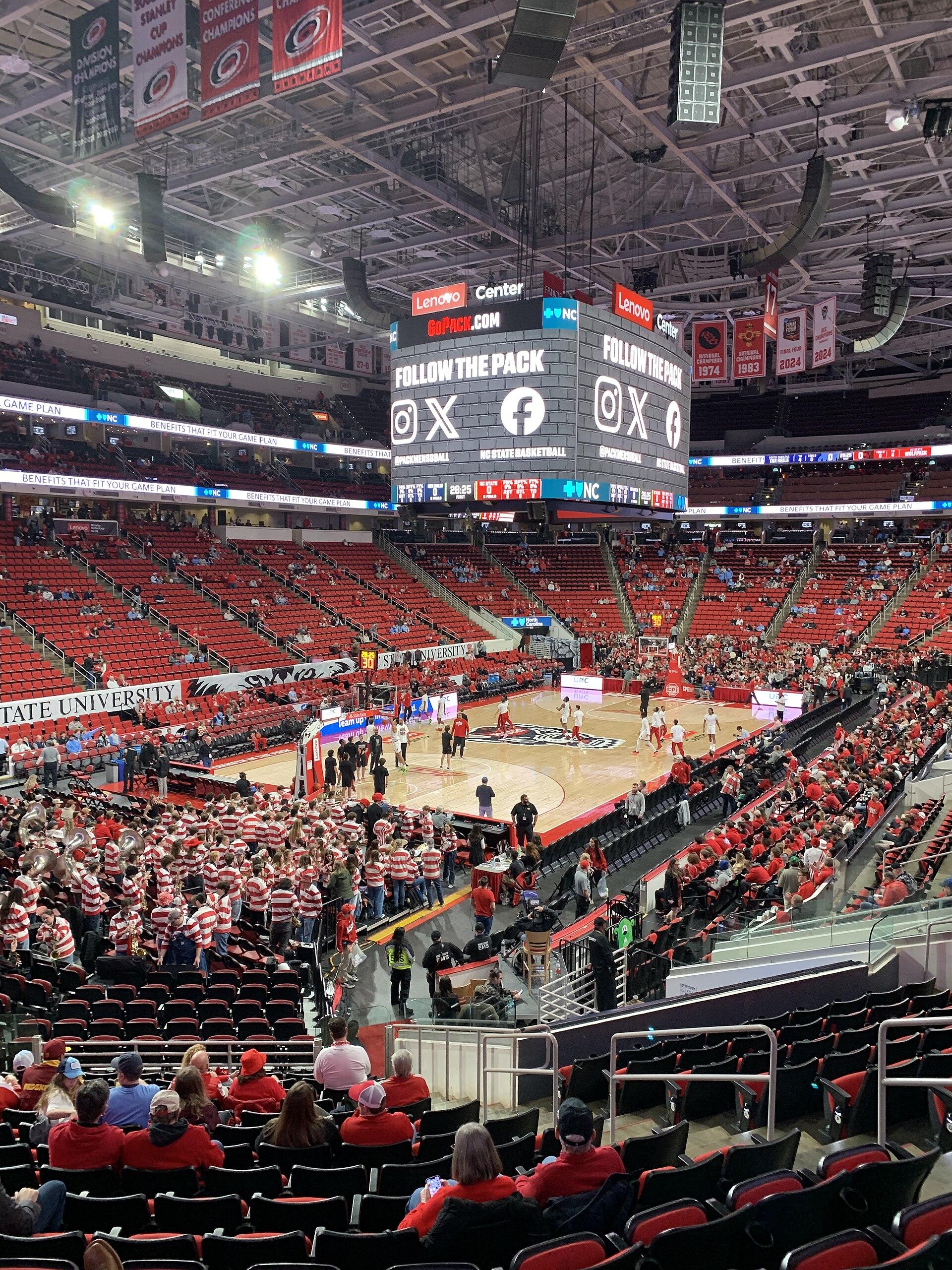 Lenovo Center — NC State Wolfpack home arena