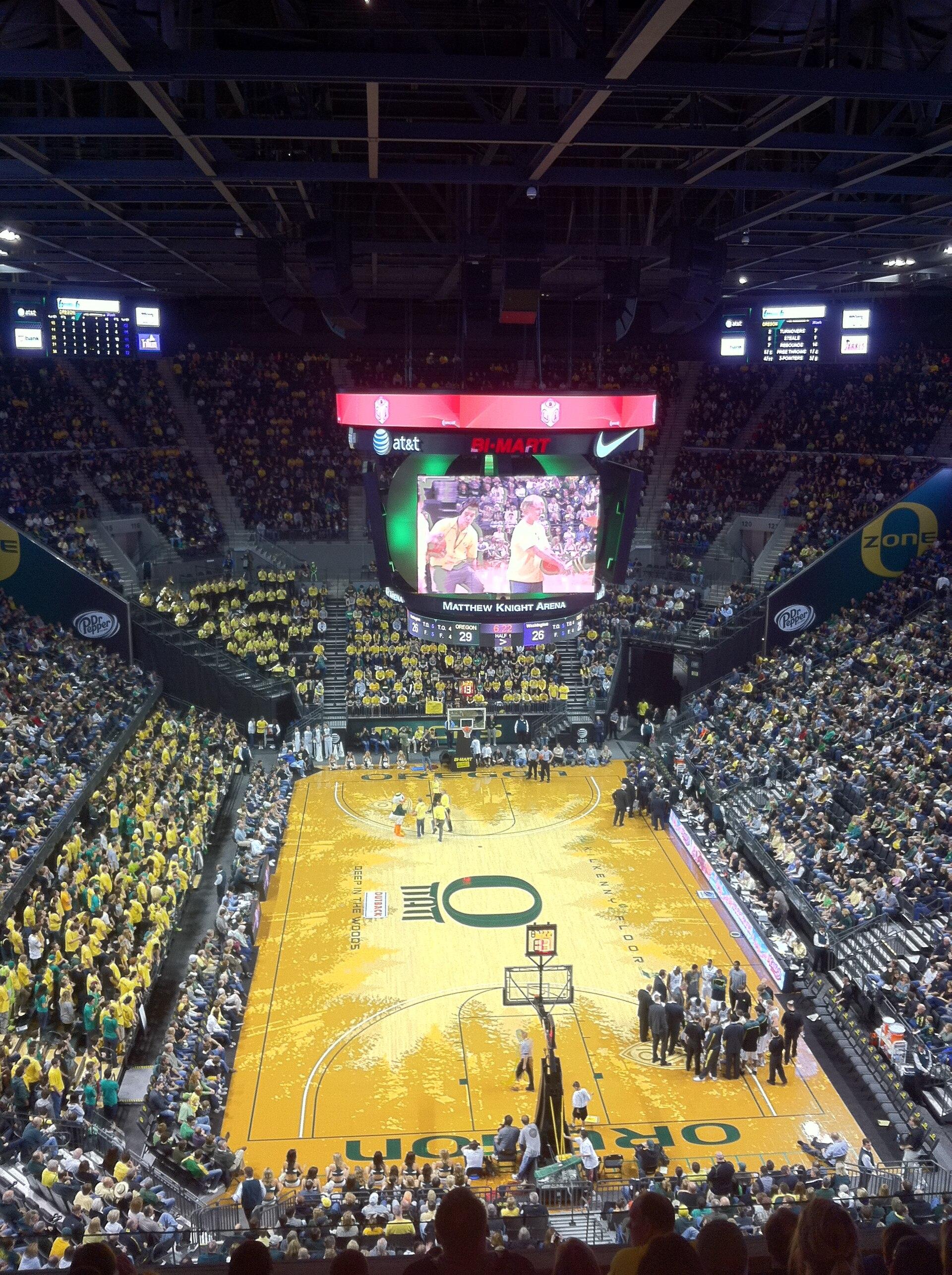 Matthew Knight Arena — Oregon Ducks home arena