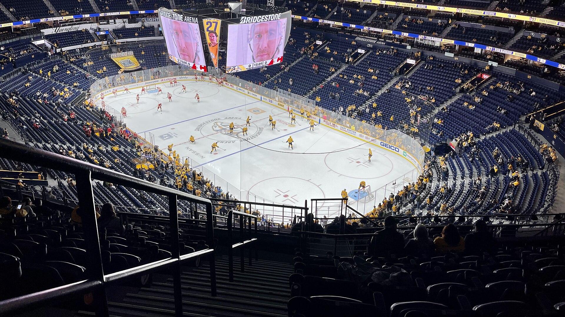 Bridgestone Arena in Nashville, TN
