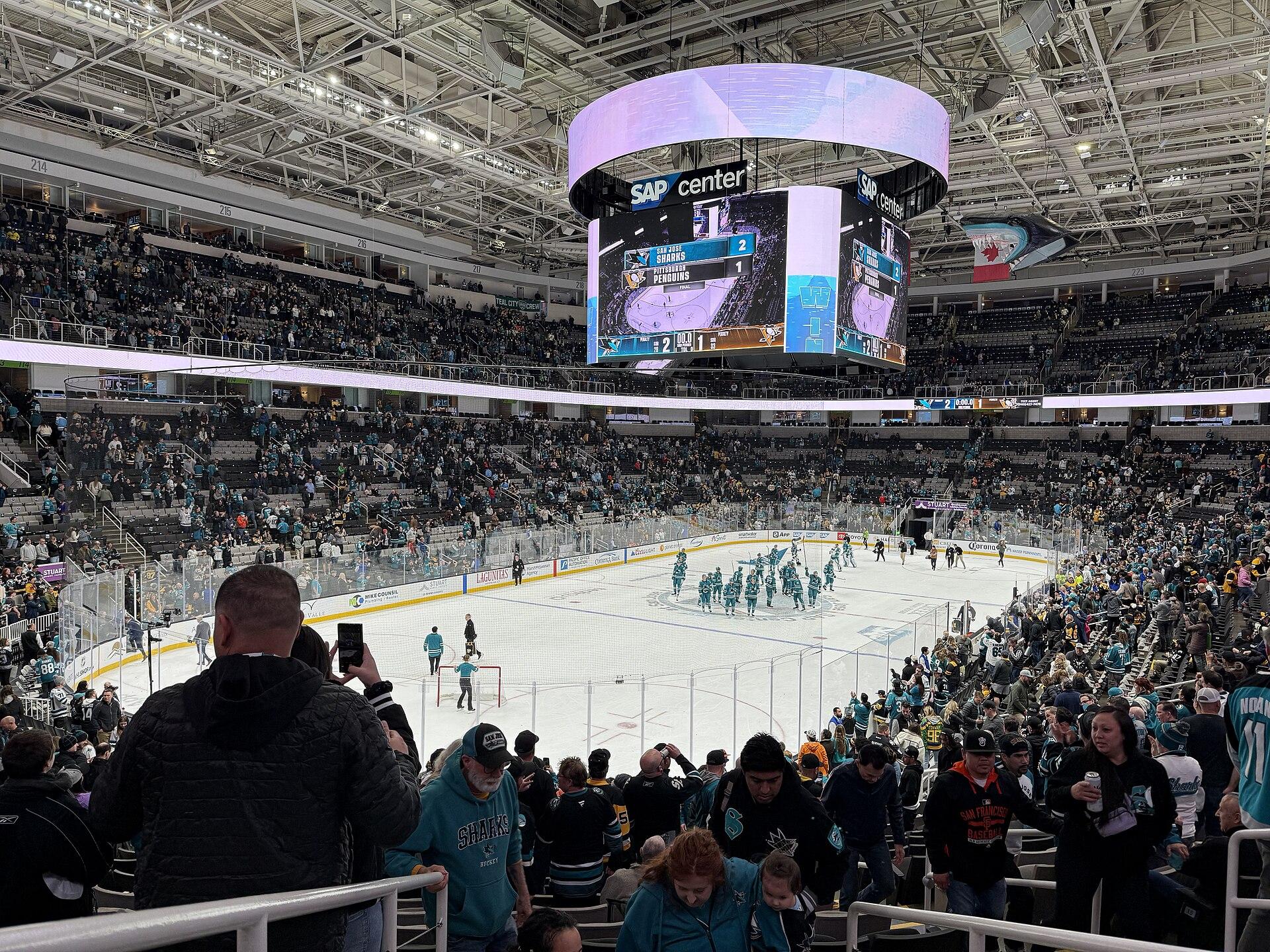 SAP Center in San Jose, CA