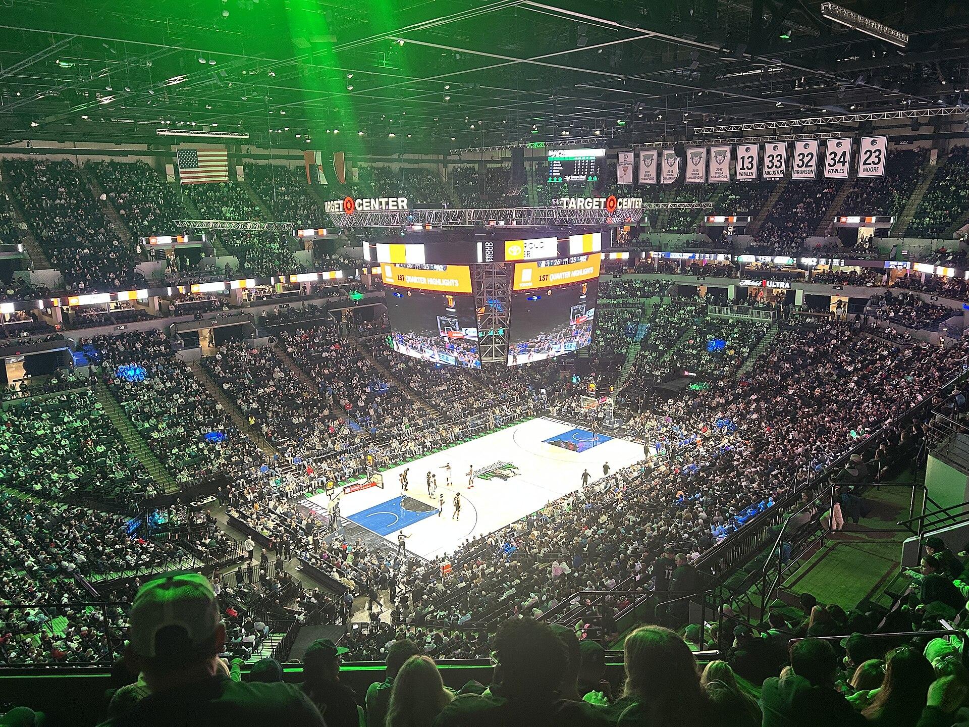 Target Center in Minneapolis, MN