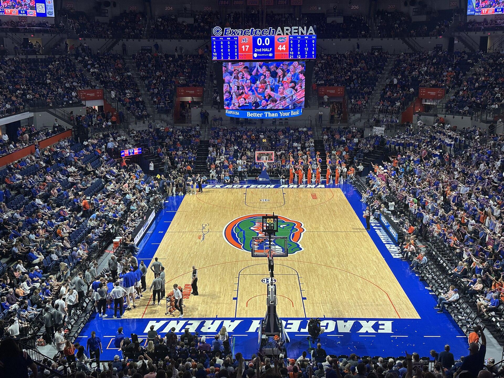 Exactech Arena at Stephen C. O'Connell Center — Florida Gators home arena