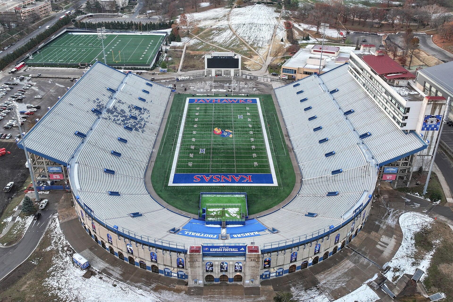 David Booth Kansas Memorial Stadium — Kansas Jayhawks home stadium