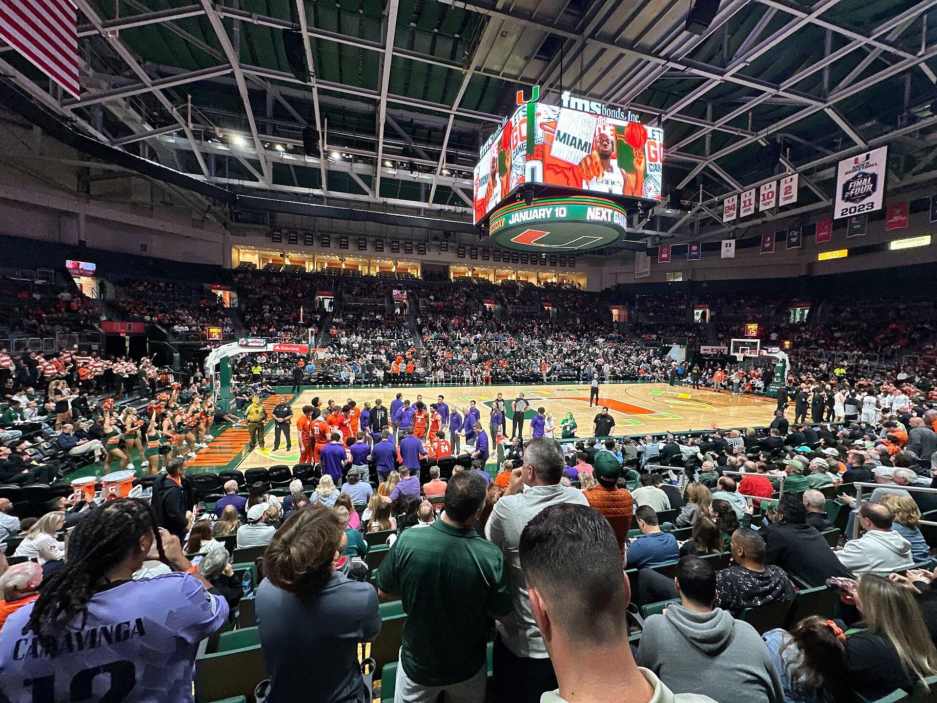 Watsco Center — Miami Hurricanes home arena