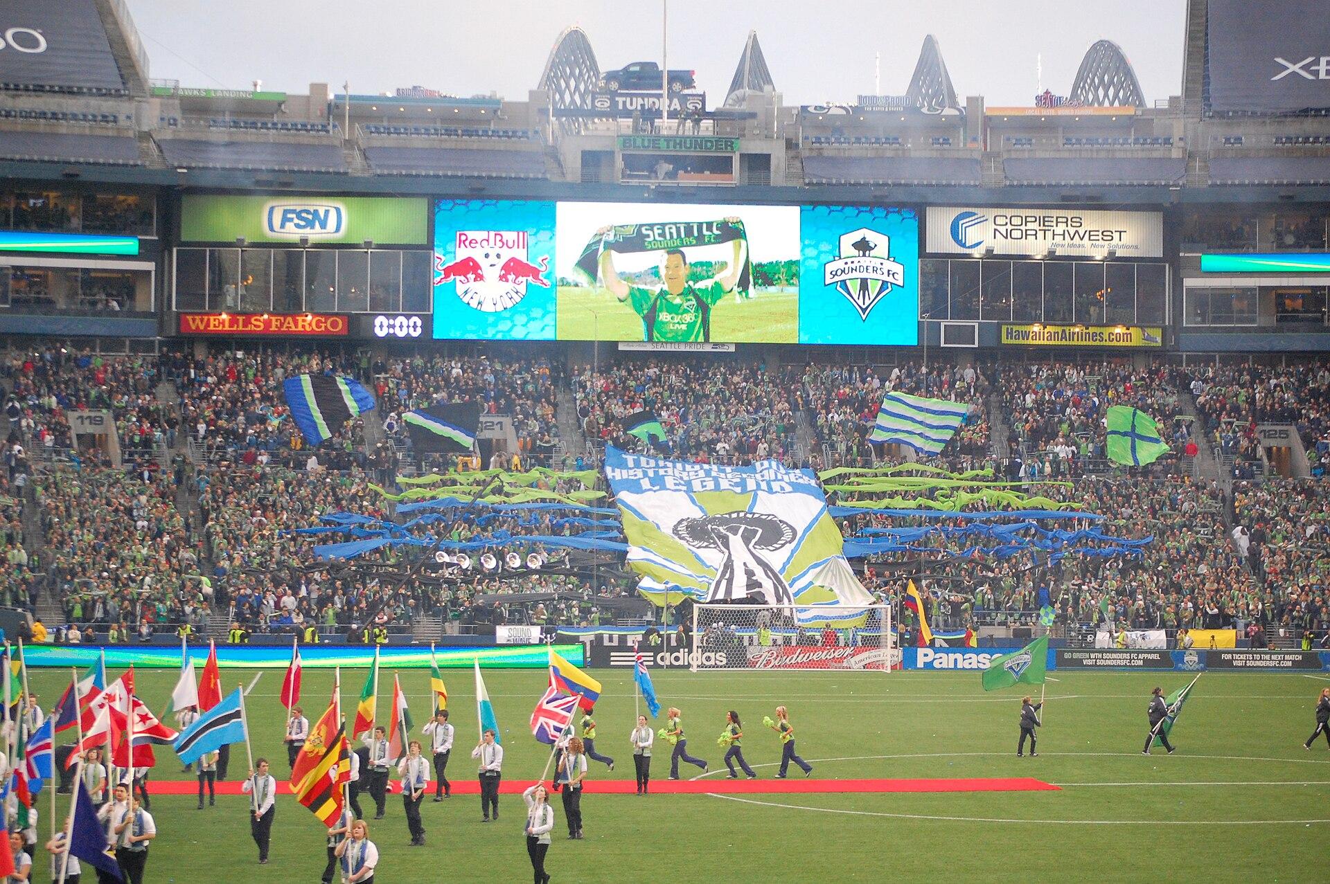 Lumen Field — Seattle Sounders home stadium