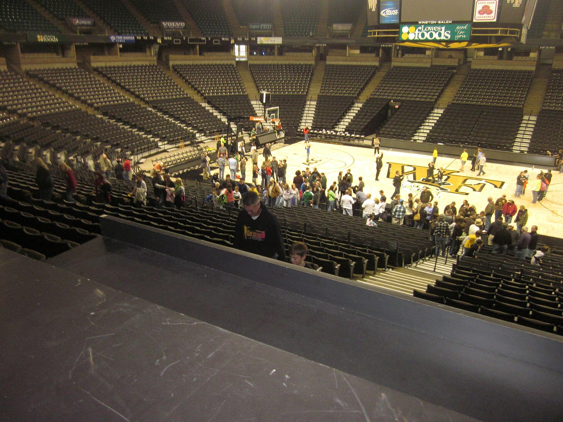 Lawrence Joel Veterans Memorial Coliseum — Wake Forest Demon Deacons home arena