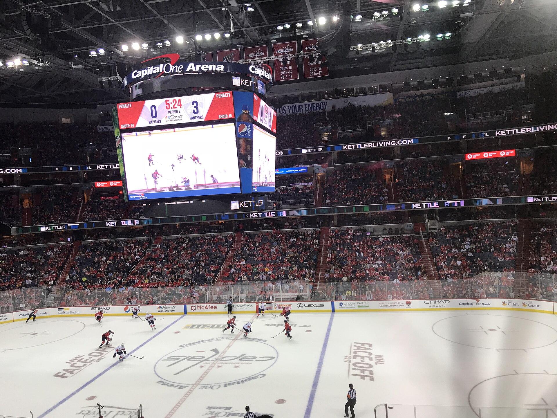 Capital One Arena in Washington, DC
