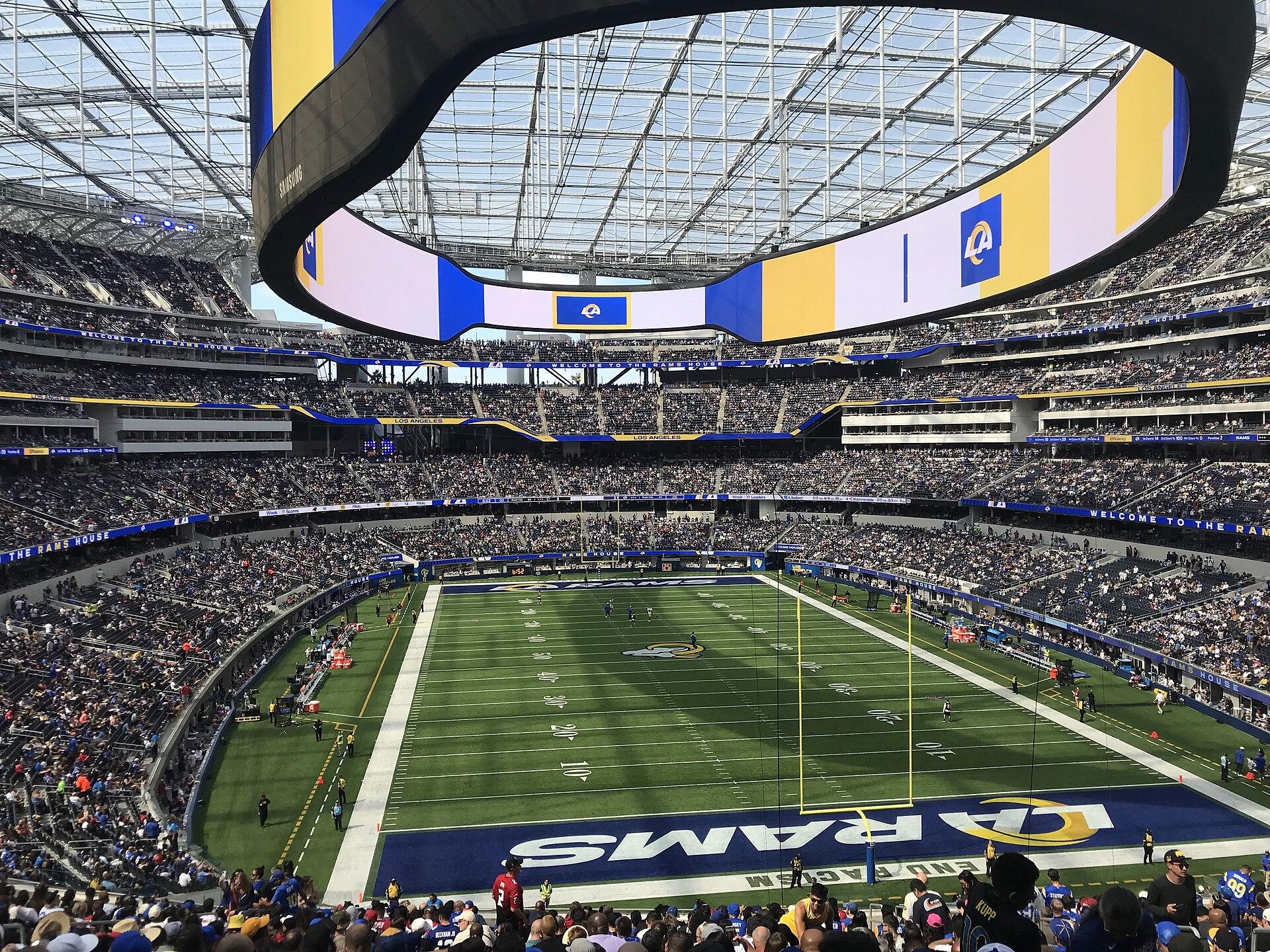 SoFi Stadium in Inglewood, CA