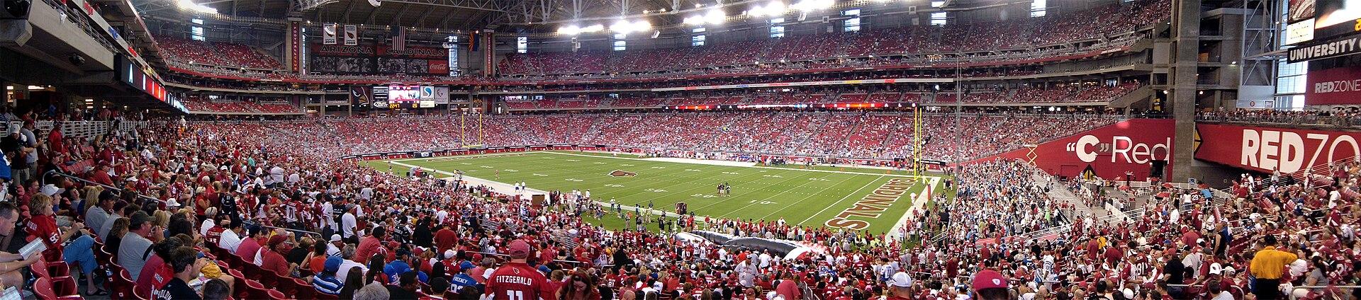 State Farm Stadium in Glendale, AZ